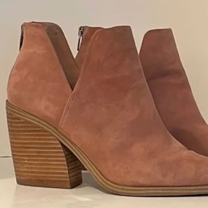 Vince Camuto Bibestie Suede Booties - Size 8.5